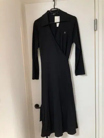 미착용 새상품 UNIQLO 유니클로 씨 블랙 랩 원피스 XL