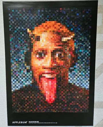 Applebum 'Work of Mosaic Art' A1 Poster
