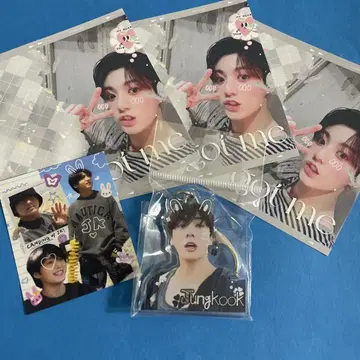 BTS 정국 생일 아크릴 키링 3 한국제작자님 메모