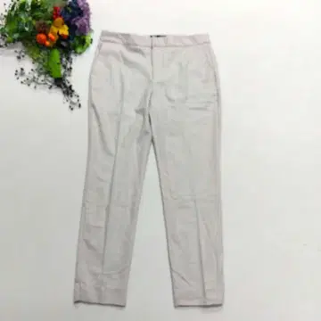 ZARA 라이트 베이지 슬림핏 팬츠 EUR38 일본 M 상당