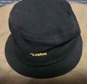 union 블랙 버킷햇