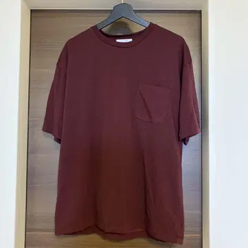 GREEN LABEL RELAXING 버건디 T셔츠 L