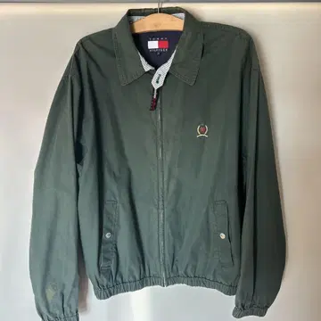 TOMMY HILFIGER 나일론 자켓 M 사이즈 올리브 그린