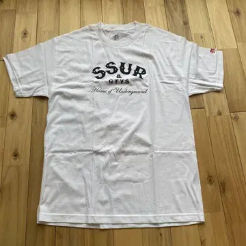 SSUR 화이트 T셔츠