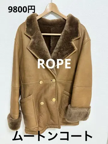 9/12 무스탕 코트 ROPE