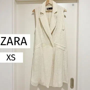 ZARA 아이보리 롱베스트 XS