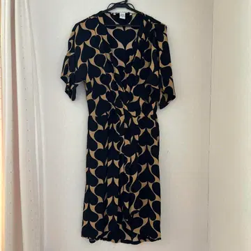 Diane von Furstenberg 하트 무늬 원피스 사이즈 2