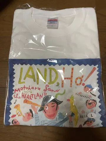 사노 모토하루 LAND HO! 티셔츠 극장 한정판 미사용 새상품