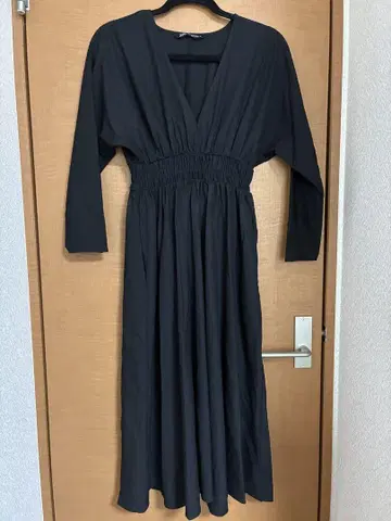 블랙 긴팔 원피스 ZARA