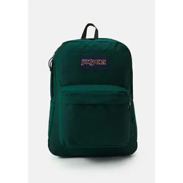 JANSPORT 다크 그린 백팩