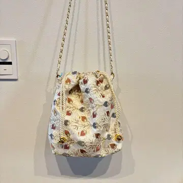 인도 자수 복조리백