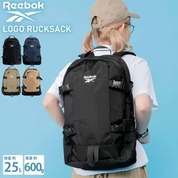 Reebok 로고 백팩 약 25L 블랙