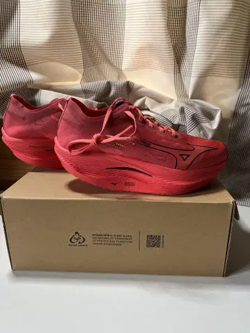Mizuno Wave Rebellion Pro 2 26.0cm 레드