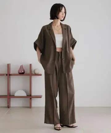 새상품 LOWRYS FARM 바스켓 자켓 SS