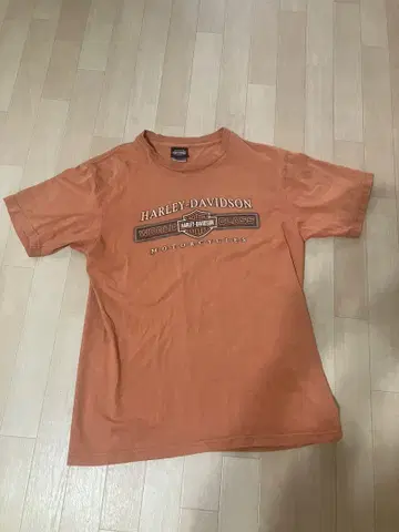 Harley-Davidson 오렌지 T셔츠