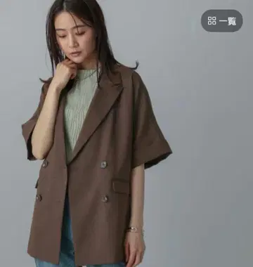 글로벌 워크 린넨 라이크 W 자켓 반팔/495637