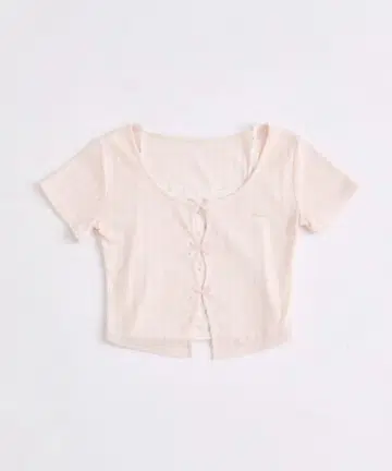 OLIVE des OLIVE 예쁨 리본 티셔츠 핑크