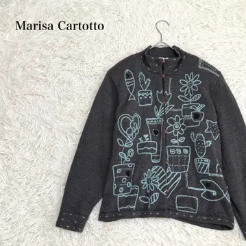 Marisa Cartotto 마리사 카르토트 가디건 긴팔 안감 있음