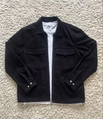새상품급 ZARA 블랙 집업 자켓 L