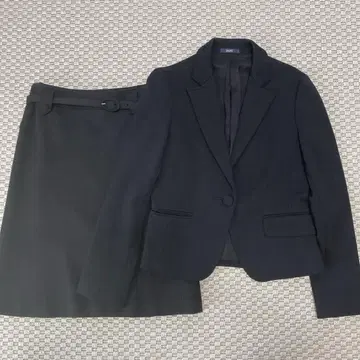 여성용 수트 포멀 스타일리시 블랙