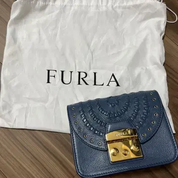 FURLA 가죽 숄더백 메트로폴리스 미니