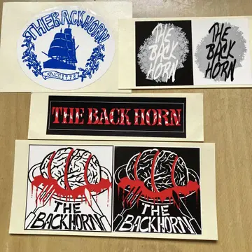 THE BACK HORN 스티커 4장 세트