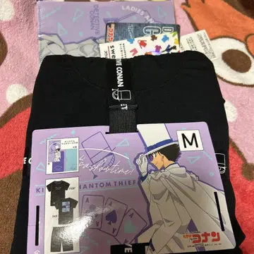 명탐정 코난 M 사이즈 상하의 세트 멀티 케이스 포함 미사용 새상품