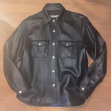 Schott 블랙 가죽 자켓 M 사이즈