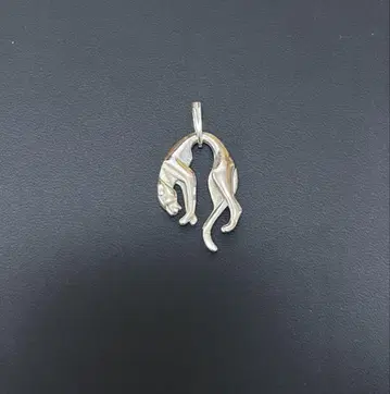 실버 925 팬서 목걸이 탑