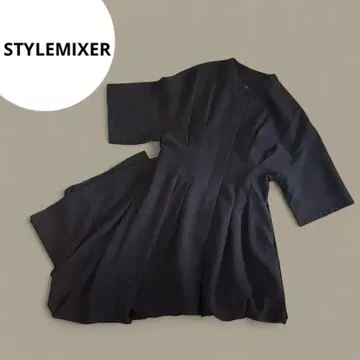 STYLEMIXER 스타일 믹서 슬릿 슬리브 턱 원피스 M