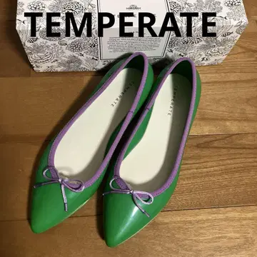 TEMPERATE 미사용 발레 슈즈 레인 슈즈