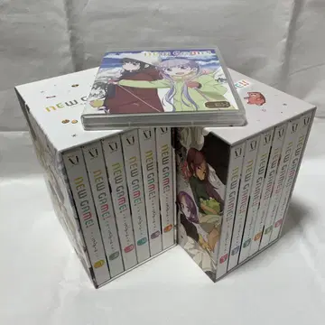 Blu-ray NEW GAME! 전 12권 세트 특전 디스크 포함