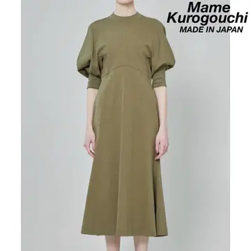 레어 마메쿠로구치 고급 Classic Cotton Dress 원피스