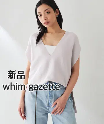 새상품 Whim Gazette 위 가제트 홀 가먼트 풀오버