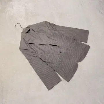 OA2743 [보쉬] 자켓 [38] 소매 슬릿 스트라이프 베이지