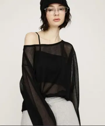 OVERSIZE SHEER TOPS 오버 사이즈 시어 탑