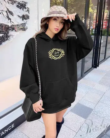 새상품 Rady 프레임 후디