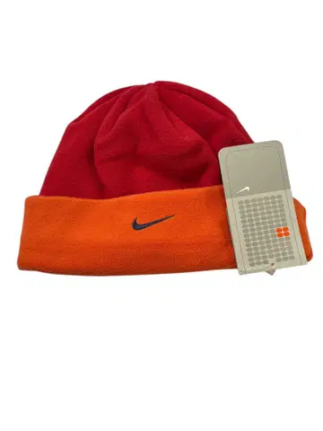 00s 나이키 플리스 니트 캡 모자 비니 구제 빈티지