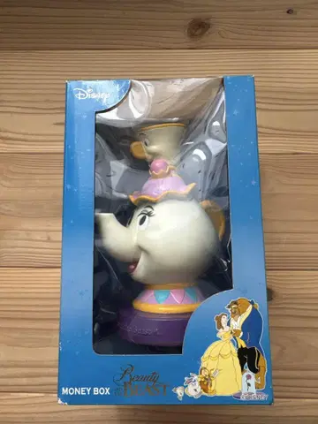 Disney 미녀와 야수 포트 부인 피규어 저금통