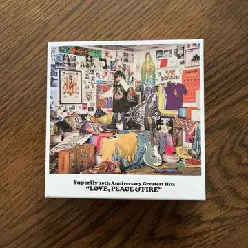 Superfly 'LOVE, PEACE & FIRE' 초회 한정판