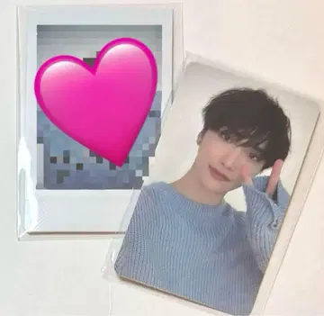 ATEEZ 성화 친필 사인 당첨자 폴라로이드