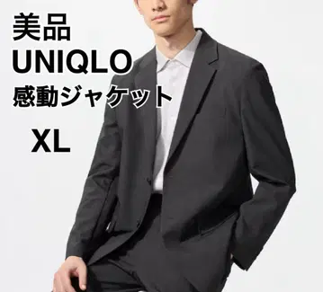 새상품급 유니클로 감동 자켓 XL 교육용 실 부착 워셔블 448034