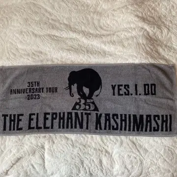THE ELEPHANT KASHIMASHI 35주년 타월
