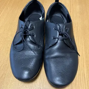MUJI 블랙 로퍼 24.0