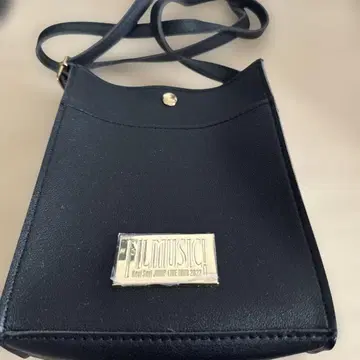 FILMUSIC 블랙 숄더백