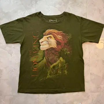 [ 희소품 ] 라이온킹 반팔T셔츠 그린