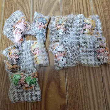 몬치치 인형옷 동물 마스코트 키링 스트랩 레트로
