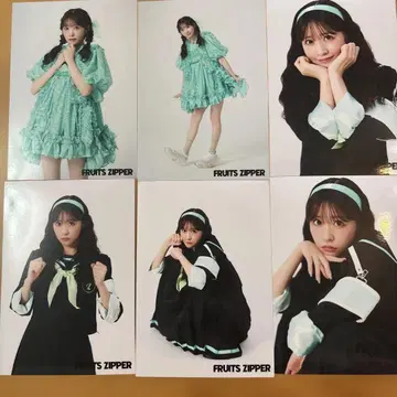 FRUITSZIPPER 사쿠라이 유이 표범 무늬 2장, 스케반 4장