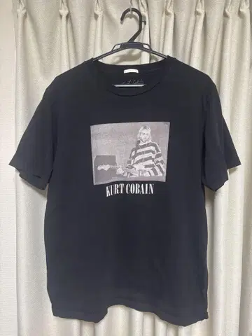 NIRVANA 커트 코베인 T셔츠 UT 블랙 XL