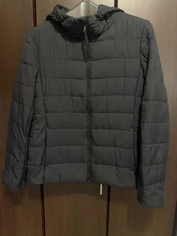 UNIQLO M 후드 부착 다운 자켓